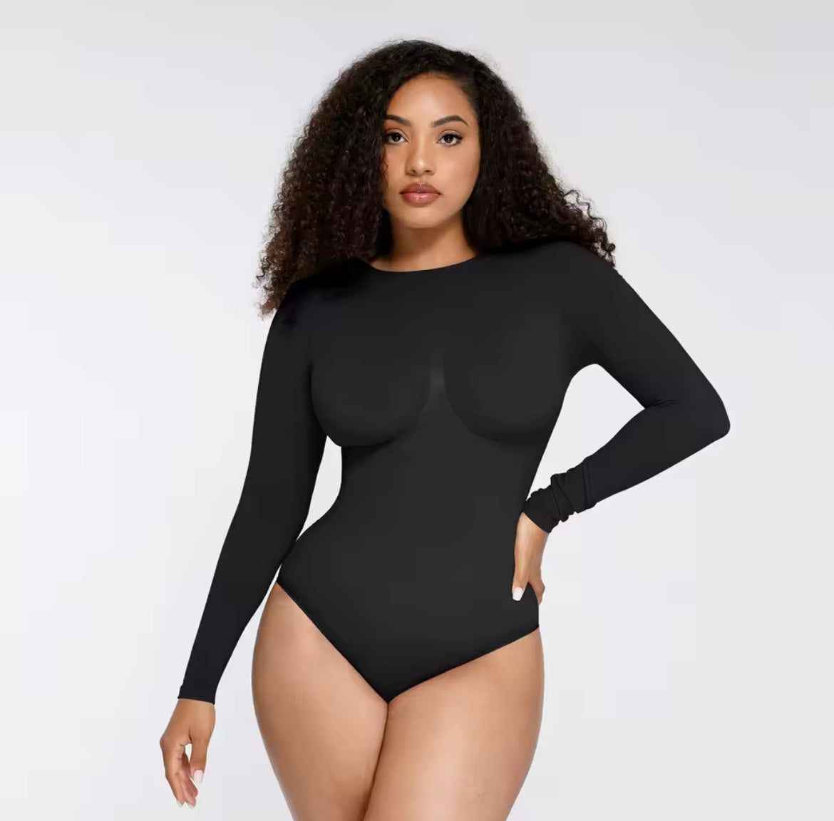 Long Sleeve Shaping Bodysuit